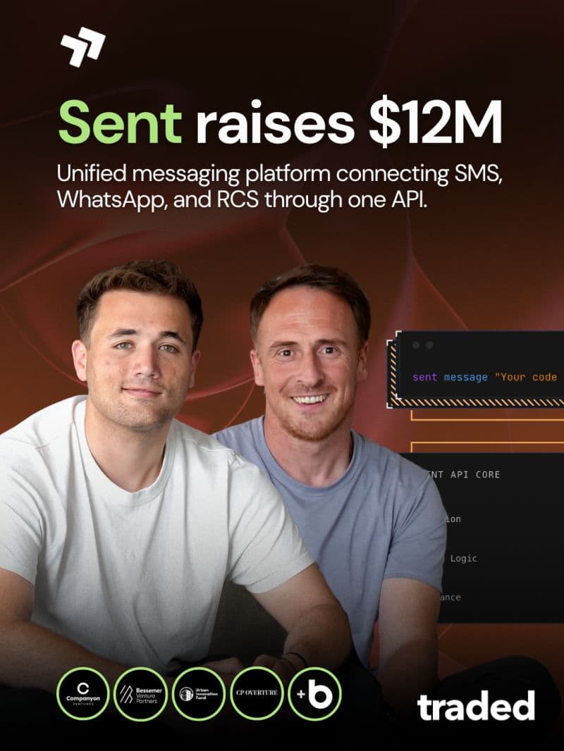 Sent Raises $12M Series A for Unified Messaging API